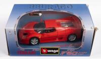 FERRARI: A 1:18 scale Bburago 1995 Ferrari F50 Hard Top,&nbsp;colour red, in&nbsp;damaged box