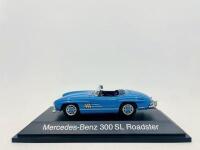 MERCEDES-BENZ: A 1:43 scale model by Schuco of the Mercedes-Benz 300SL Roadster, complete with original packaging [Location: Sydney]