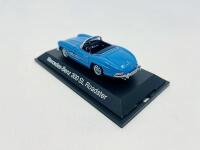 MERCEDES-BENZ: A 1:43 scale model by Schuco of the Mercedes-Benz 300SL Roadster, complete with original packaging [Location: Sydney] - 3