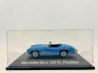 MERCEDES-BENZ: A 1:43 scale model by Schuco of the Mercedes-Benz 300SL Roadster, complete with original packaging [Location: Sydney] - 5