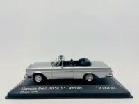 MERCEDES-BENZ: A 1:43 scale model by Minichamps&nbsp;of the Mercedes-Benz 280 SE 3.5 Cabriolet, limited edition 1 of 1,824 pieces, complete with original packaging [Location: Sydney]