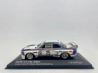 BMW: A 1:43 scale model by Minichamps of the BMW 3.5 CSL IMSA - 1975 12 Hours of Sebring winner, limited edition 1 of 4,032&nbsp;pieces, complete with original packaging. [Location: Sydney]