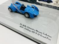 DELAHAYE: A 1:43 scale model by Minichamps 'Mullin Museum' of the 1937 145 V12 Grand Prix, in original packaging [Location: Sydney] - 6