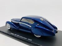 DELAGE: A 1:43 scale model by Spark of the 1938 D8-120 Letourneur & Marchand Deltasport Coup&eacute;, in original packaging [Location: Sydney] - 5