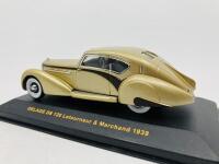 DELAGE: A 1:43 scale model by IXO Museum of the 1939 D8-120 Letourneur & Marchand Coup&eacute;, in original packaging [Location: Sydney] - 5