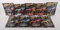 TEAM HOTWHEELS NASCAR: Nine 1998 Hot Wheels Nascar&nbsp;models including, Brett Bodine Ford Taurus, Joe Nemechek Chevrolet Monte Carlo, Wally Dallenbach Chevrolet Monte Carlo&nbsp;and more