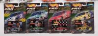 TEAM HOTWHEELS NASCAR: Nine 1998 Hot Wheels Nascar&nbsp;models including, Brett Bodine Ford Taurus, Joe Nemechek Chevrolet Monte Carlo, Wally Dallenbach Chevrolet Monte Carlo&nbsp;and more - 2