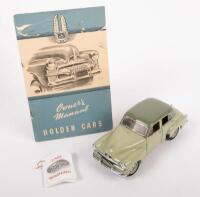 FJ HOLDEN SPECIAL: A&nbsp;1:24 scale Trax Model&nbsp;FJ Holden Special Sedan, with reprinted Trax Owners Manual Booklet