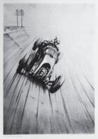 ROY KOCKOLDS: A limited edition [of 850] hardcover artist proof&nbsp;book including 'Visions Of Speed - The Art Of R.A. Nockolds' published by Thackwell & Co. 1999, featuring 13 fine colour plate artworks - 3