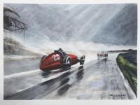 ROY KOCKOLDS: A limited edition [of 850] hardcover artist proof&nbsp;book including 'Visions Of Speed - The Art Of R.A. Nockolds' published by Thackwell & Co. 1999, featuring 13 fine colour plate artworks - 6