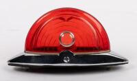 SIDE LIGHTS: A pair of 1920s or 1930s Labinal red side lamps (No. 2349)&nbsp;in attractive Art-Deco style, made in France and in&nbsp;box - 2
