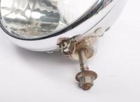 MARCHAL HEADLAMPS: A pair of excellent, large Marchal headlamps, lens diameter 22.5cm, overall diameter 25.5cm, with mounting bolts - 4