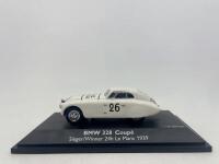 BMW: A 1:43 scale model by Schuco of the BMW 328 Coupe - 1939 24 Hours of Le Mans winner,&nbsp;complete with original packaging. [Location: Sydney]
