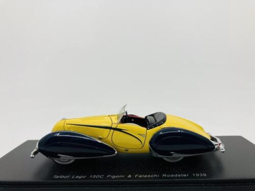 TALBOT-LAGO: A 1:43 scale model by Spark of the 1939 Type 150C Figoni & Falaschi Roadster, in original packaging [Location: Sydney]