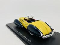 TALBOT-LAGO: A 1:43 scale model by Spark of the 1939&nbsp;Type 150C Figoni & Falaschi Roadster, in original packaging [Location: Sydney] - 4