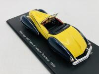 TALBOT-LAGO: A 1:43 scale model by Spark of the 1939&nbsp;Type 150C Figoni & Falaschi Roadster, in original packaging [Location: Sydney] - 5