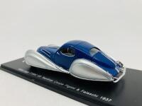 TALBOT-LAGO: A 1:43 scale model by Spark of the 1937&nbsp;Type 150C SS Figoni & Falaschi Coup&eacute;, in original packaging [Location: Sydney] - 5