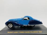 TALBOT-LAGO: A 1:43 scale model by IXO Museum&nbsp;of the 1938&nbsp;Type 150C SS Figoni & Falaschi Coup&eacute;, in original packaging [Location: Sydney]