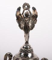 NASSAU TOURIST TROPHY: A fine silver plated circa 1950s trophy inscribed 'Nassau Tourist Trophy - Bahamas - International Sports Cars' - 3