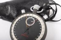 OMEGA: A circa 1960s Omega Olympic split second&nbsp;stopwatch, 6cm in diameter - 2