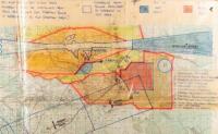 VIETNAM MAPS: Two interesting, very rare and original US Department of Defense detailed laminated maps of South Vietnam used and owned by well known and decorated Huey helicopter pilot and Squadron Leader Arnold Sampson, he mainly flew medical evacuation - 4