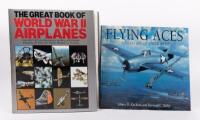 WWII AVIATION: Two hardcover books related to WWII aviation