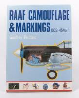 R.A.A.F: 'R.A.A.F Camouflage & Markings 1939-1945 Vol 1' by Geoffrey Pentland,&nbsp;hardcover, published 1980, 144 pages