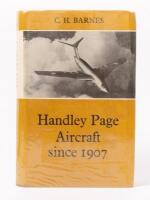 HANDLEY PAGE: 'Handley Page Aircraft Since 1907' by C.H. Barnes, hardcover book, 663 pages