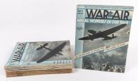 WAR IN THE AIR: A comprehensive collection of 25 editions of 'War in the Air' magazine, includes part 1 to 25, a British periodical from the late 1930s