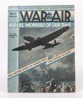 WAR IN THE AIR: A comprehensive collection of 25 editions of 'War in the Air' magazine, includes part 1 to 25, a British periodical from the late 1930s - 2
