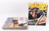 THE FALKLANDS WAR: A collection of magazines from 'The Falklands War' a Marshall Cavendish Publication