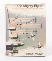U.S. AIR FORCE: A hardcover 'The Mighty Eighth - A History Of The U.S. 8th Army Air Force' by Roger A. Freeman, published by Mcdonald and Company Ltd