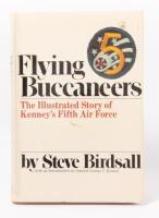 FLYING BUCCANEERS: A hardcover book of the 'Flying Buccaneers - The Illustrated Story Of Kennys Fifth Air Force' by Steve Birdsall, published by Doubleday & Company, Inc. 1977