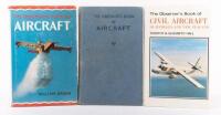 OBSERVERS BOOK OF AIRCRAFT: Three small editions of 'The Observers Book Of Aircraft' book by William Green, Timothy and Elizabeth Hall