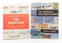 AIR WARFARE: Two hardcover books including 'The Guinness History Of Air Warfare' by David Brown, Christopher Shores and Kenneth Macksey