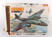 MATCHBOX KIT: A 1:72 scale Matchbox model kit includes a 'Canberra PR.9'