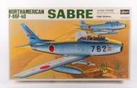 MODEL KIT: A 1/72 scale Hasegawa Hobby Kits model includes a 'North American F-86 F-40 Sabre' - 5