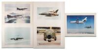 FIGHTER JET POSTERS: A collection of five posters from the U.S. Air Force Art Collection&nbsp;including 'Phantoms At Crater Lake' by William Phillips