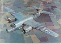 B-26 MARAUDER: A large Plaistow Pictorial poster 'Martin B-26 Marauder Dee-Feater'&nbsp;photographed by Charles E. Brown