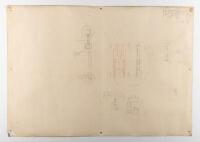 DORNIER DO17Z: A very fine and original 1930s cut-away diagram poster&nbsp;of the Luftwaffe Dornier Do17z, for official use only, most likely displayed in RAF communal areas as a reference to pilots and airmen of the RAF, printed in Great Britain - 6