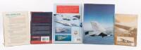 MILITARY AVIATION: Five aviation relating books including a hardcover 'Red Eagles America's Secret MiG's' by Steve Davies - 2