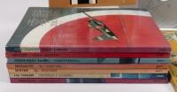 WWII AIRCRAFT: A collection of Jane's large format hardcover books published in 1981, each covering mostly WWII era aircraft, each book contains aircraft information, illustrations and data with fold out pages - 2