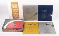 WWII AIRCRAFT: A collection of Jane's large format hardcover books published in 1981, each covering mostly WWII era aircraft, each book contains aircraft information, illustrations and data with fold out pages - 3