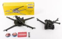 SOLIDO CANNONS: Two Solido Canon models, includes No.204, '105F' in original box and canon, model unknown, no box