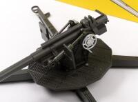 SOLIDO CANNONS: Two Solido Canon models, includes No.204, '105F' in original box and canon, model unknown, no box - 4