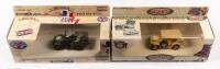 SOLIDO MILITARY VEHICLES: Two Solido 1:43 scale military vehicles in original boxes, includes a No.6110 Command Car and a No.6103 Dodge 4x4