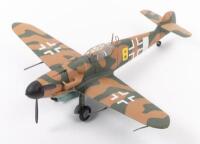 MESSERSCHMITT: A Franklin Mint 1:48 scale Messerschmitt BF-109 in Luftwaffe livery