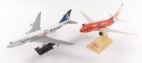 ANSETT / VIRGIN BLUE: Two models of former Australian airliners