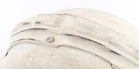 FRANCE WWI: A French WWI era 'Adrian Helmet' medical version, 'RF' badge to front, white with red crosses - 4