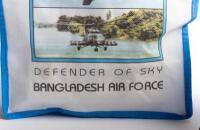 BANGLADESH AIR FORCE: A Bangladesh Air Force black peak cap in bag - 2